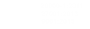 ISO Certification